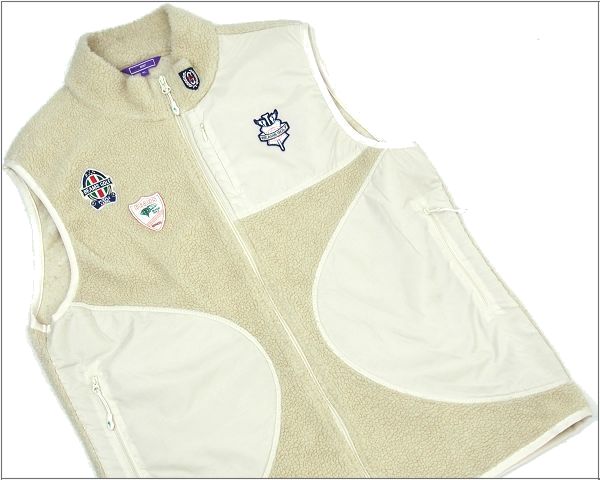 美品 BEAMS GOLF ビームスゴルフ フリースベスト XL 601345