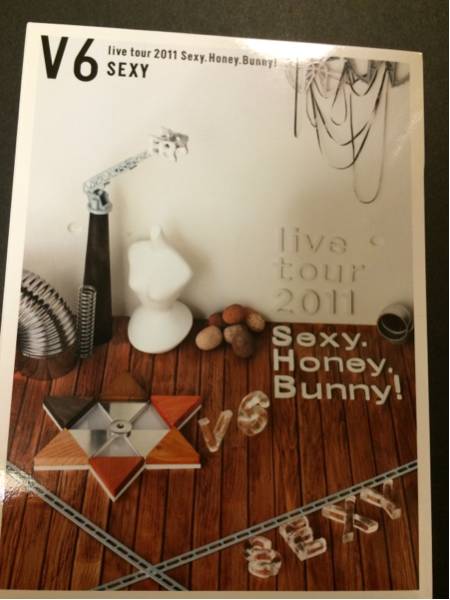 Sexy Honey Bunny live tour2011 DVD 初回限定 sexy盤 V6 【公式通販】