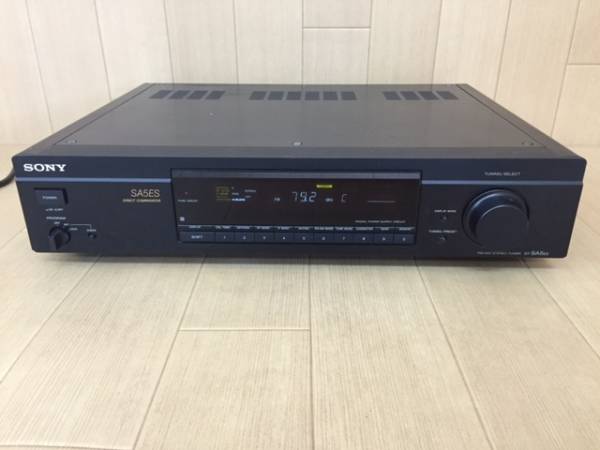 ○M【SONY/ソニー】FM/AMステレオチューナー ST-SA5ES ジャンク品SONY