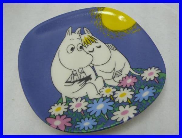 △廃盤 アラビア ムーミン ウォールプレート Moonshine
