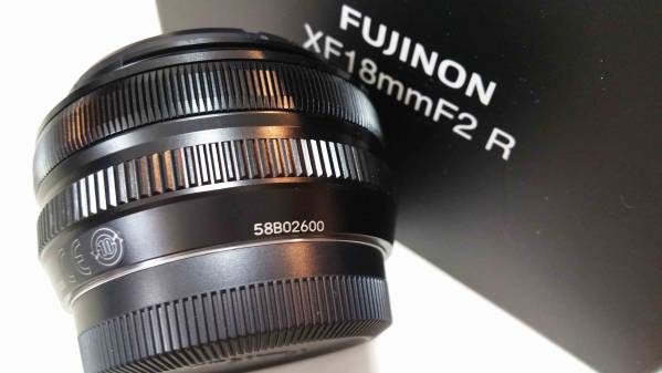 58B02600 富士フイルム XF18mm 美品