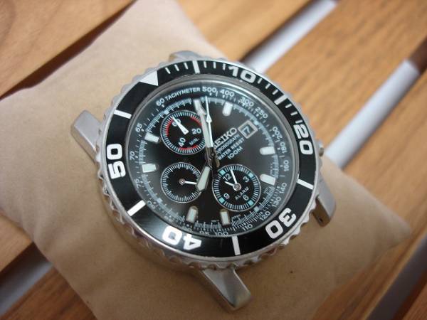セイコー クロノグラフ SNA225P1 稼働ジャンク SEIKO 7T62-0CV0