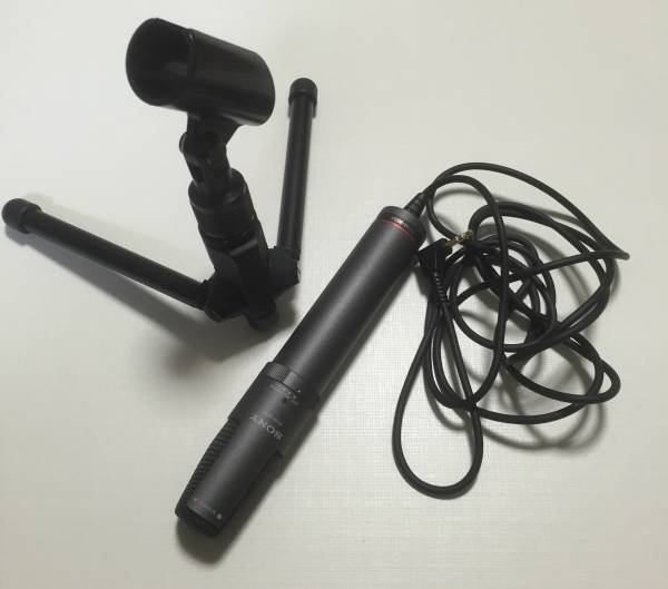SONY ECM-959A コンデンサーマイク 美品】 SONYコンデンサーマイク ECM