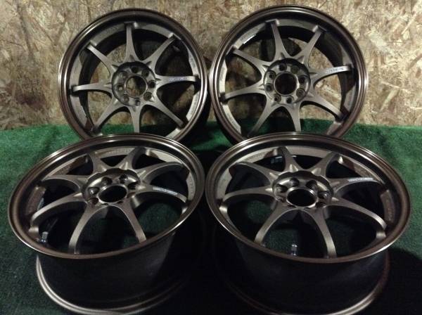 希少品！レイズ ボルクレーシング CE-28N 鍛造 16×7j☆bB等 中古