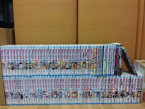 ワンピースONE PIECE1～ 80全巻 +おまけ関連11冊 計91冊セット