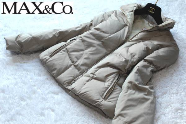 美品MAX&CO. 美品！Max＆Co，大人エレガント お洒落 ダウン