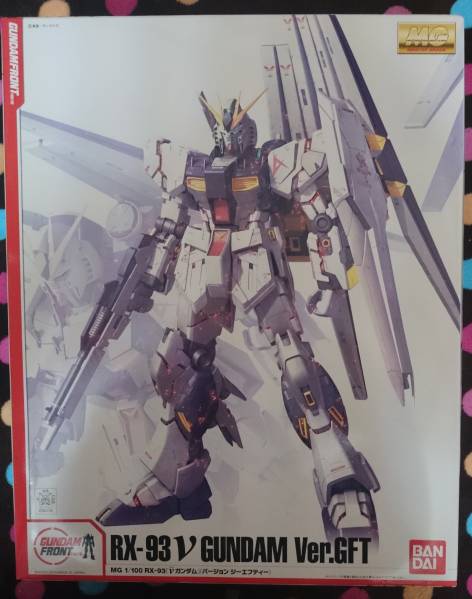未使用品　ガンダムフロント東京 限定ν ニューガンダム Ver.GFT
