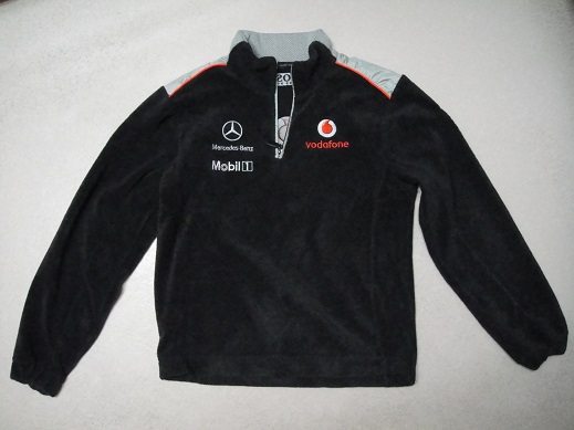 F1 マクラーレンメルセデス　フリースジャケット　S