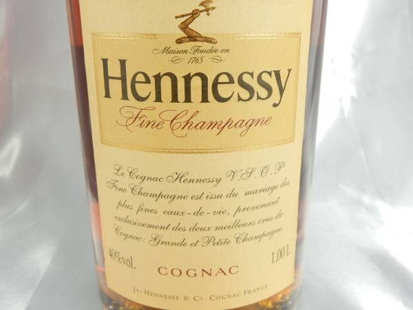 VSOP ヘネシー コニャック 1000ml Hennessy 未開栓 1000ml｜トレファク