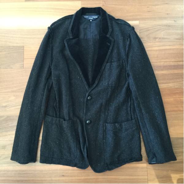 COMME des GARCONS HOMME 裏返しデザインジャケット