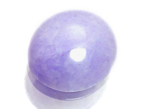 即決★宝石の島★淡紫 天然ラベンダー翡翠 3.5 ctルース y089