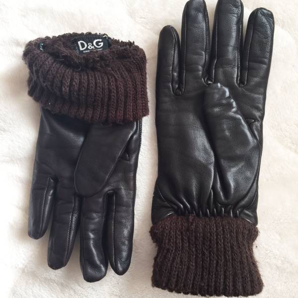 D&G Glove 手袋 デニム メンズ M Dolce & Gabbana(ドルチェ&amp