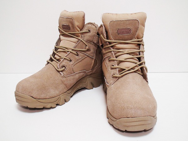6インチ サイドジッパータクティカルブーツ/TANカラー26.5cm