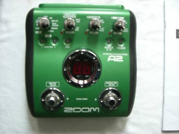 ZOOM A2.1u A2 アコースティックギター用マルチエフェクター | 公式