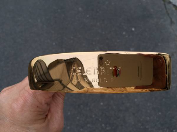 CELEBRITY 24K GOLD PL 純金張りパターです！(パター)｜売買された