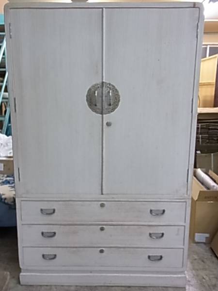 総桐箪笥　伝統工芸士　土田耕一作　当時150万　used