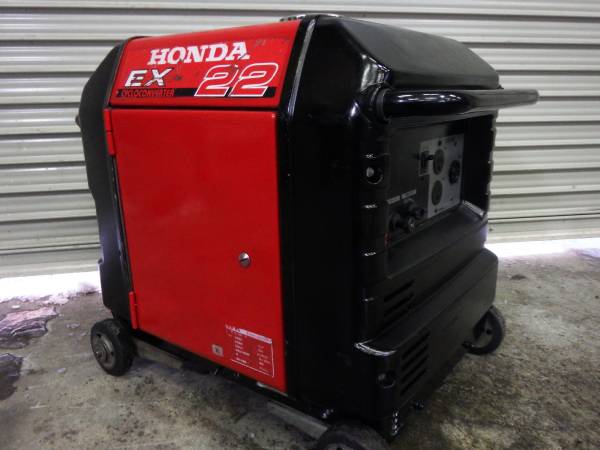 札幌発☆ホンダ HONDA サイクロコンバーター搭載 発電機 EX22