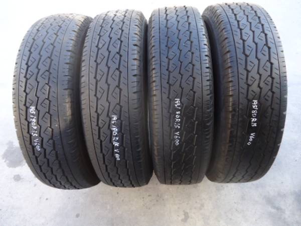 BS V600 195/80R15 107/105L 4セット本ハイエース　キャラバン