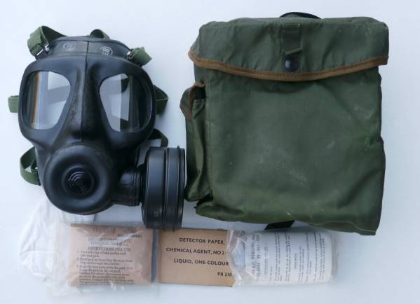 英軍　S6ガスマスク　Nサイズ　未使用品