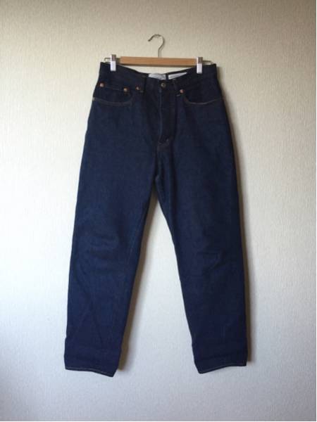 美品 YAECA 10-13WW ワイドテーパード デニム インディゴ ヤエカ