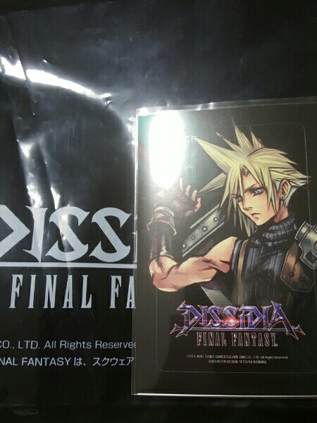 ディシデイアFFアーケードDFFACネシカシールクラウド