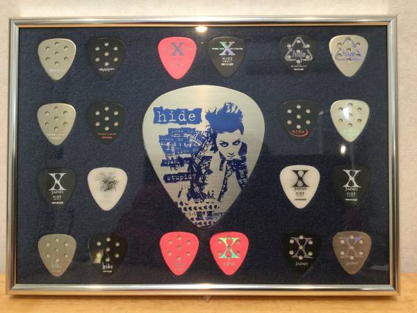 X ☆X JAPAN HIDE ギター ピックセット☆ JAPAN HIDEロゴ ギターピック