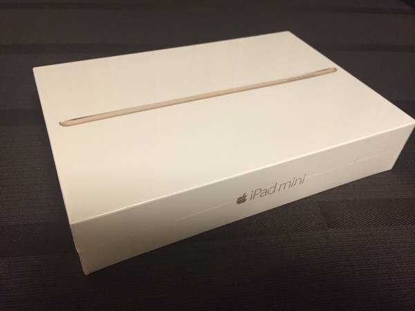 ☆新品未開封 iPad mini4 Wi-Fi 64GB ゴールド MK9J2J/A A1538☆ Apple