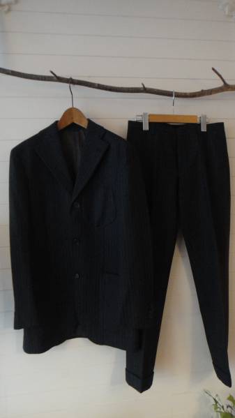 maurokrieger/イタリーメイド/スーツ/ダークグレー/44