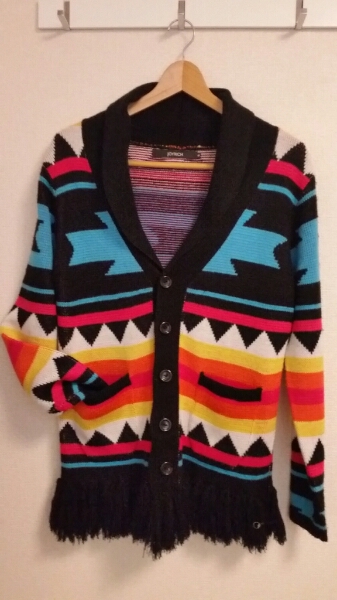 美品☆JOYRICH ニットカーディガン020701