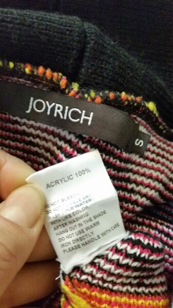 美品☆JOYRICH ニットカーディガン020701