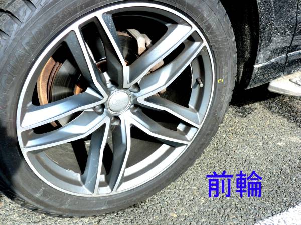 超美品！アウディ Q5 ホイール+スタッドレス 4本！Q7Q3A4A3/RS6