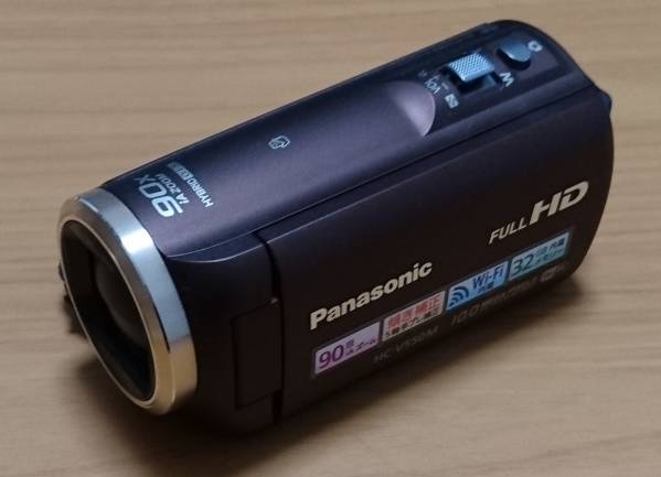 【中古】Panasonic ビデオカメラ HC-V550M（動作確認済み） 動作確認済 Panasonic HC-V550M フルHD ビデオカメラ 中古Panasonic