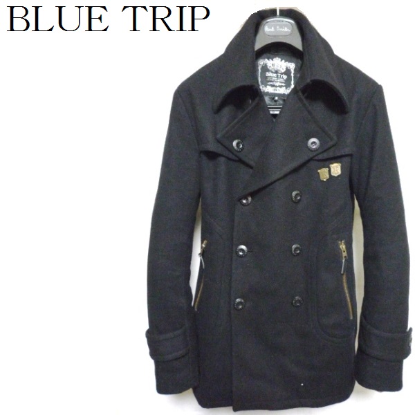 美シルエット BlueTrip EDWIN ウールピーコート P