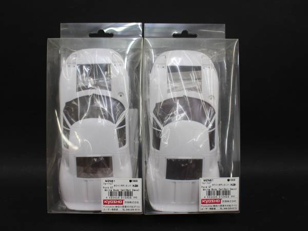 京商◆ミニッツ ホワイトボディ フォードGT 2点セット