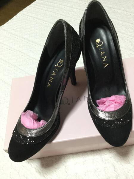 DIANA ダイアナ ヒールパンプス(22.5)美品