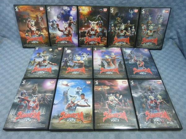 大人気，正規品 K985○円谷プロ「ウルトラマンレオ」DVD全13巻セット