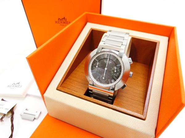 ◆S3031 エルメス ノマード クロノ メンズ NO1.910 腕時計 ！！