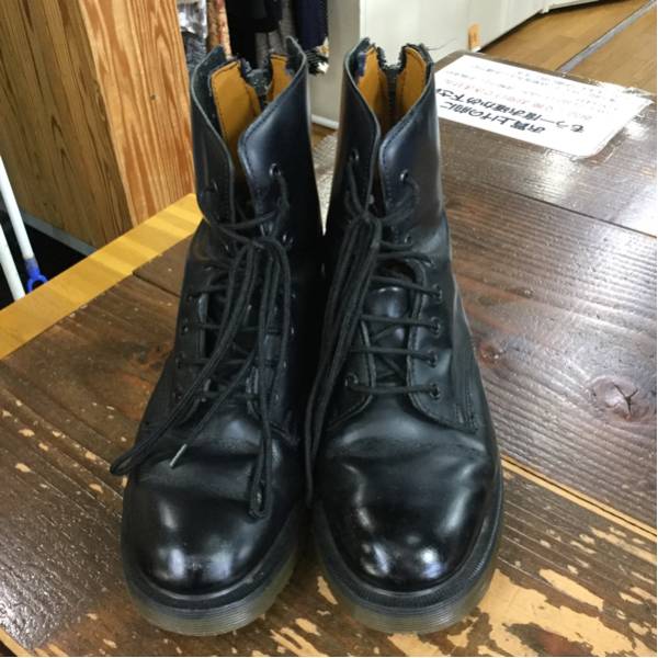 メンズサイズ7ハーフ☆ワイズ バッグファスナー付ショートブーツ