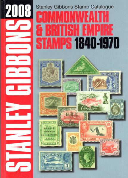 スタンレーギボンズ社　英連邦切手カタログ 1840-1970 2008年版