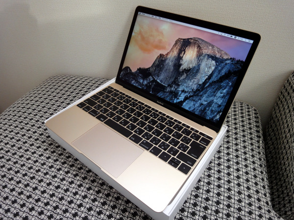 Apple MacBook Retina 12インチ 1.2GHz 512GB MK4N2J/A ゴールド