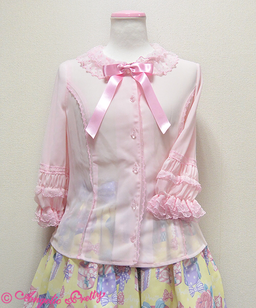 新品タグ付 Angelic Pretty ホイップDollブラウス ピンク ファッション