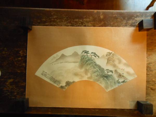 山水図扇面 文化遺産オンライン - 扇面書画、時代を超える東洋の