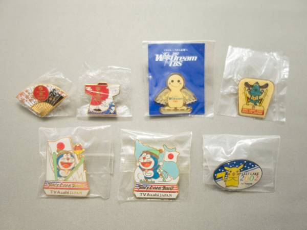 オリンピック ピンバッジ テレビ局 2008 北京オリンピックドラえもん