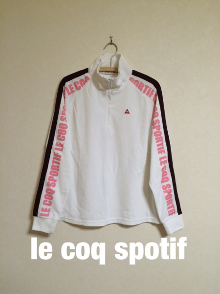 le coq sportif ルコック ゴルフ ウェアー レディース 白 長袖 L