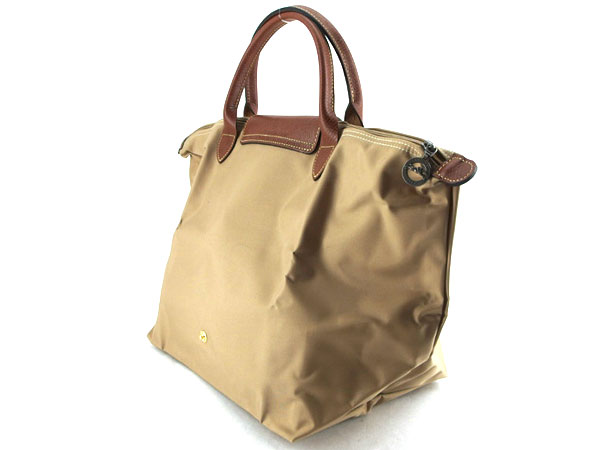 1円 ロンシャン LONGCHAMP トートバッグ ブラウン CI253