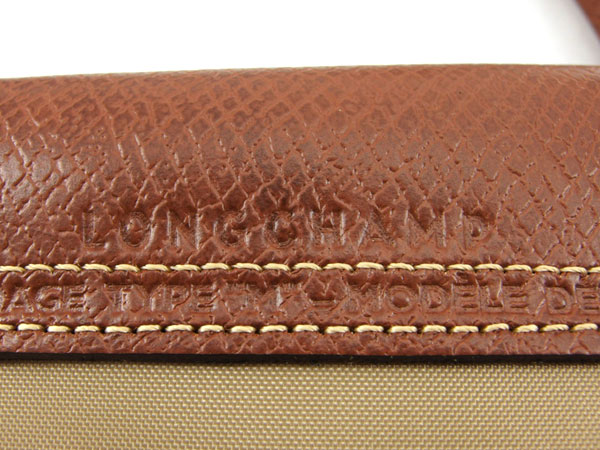 1円 ロンシャン LONGCHAMP トートバッグ ブラウン CI253