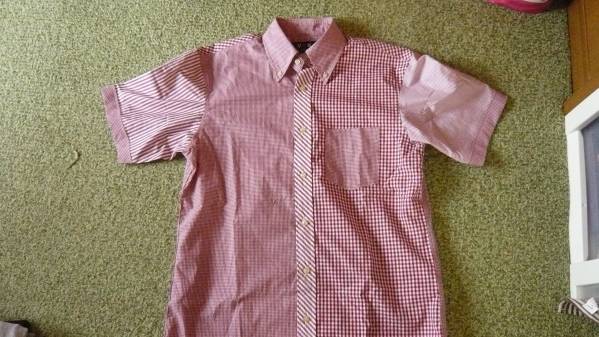 VAN JAC Classics/左右非対称BD半袖(超美）Mサイズ