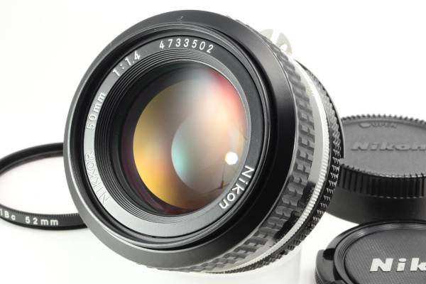美品】Nikon Ai Nikkor 50mm F1.4 ニコン ☆美品☆ ニコン Ai NIKKOR