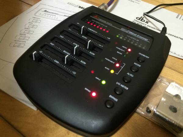 MC6 dbx Compressor Mini-Comp DBX コンプレッサー Mini Desktop