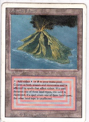 ◇リバイズド◇状態難◇Volcanic Island◇英語版1枚 | MIKAS